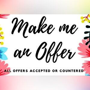 HEY! DOES IT CATCH YOUR EYE? Don’t be afraid to make an offer!